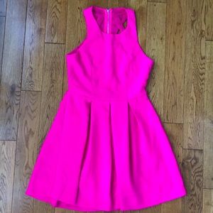 LuLu Exclusive Test Drive neon pink dress